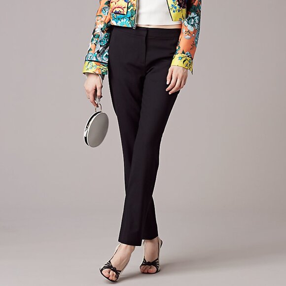 NEW DIANE VON FURSTENBERG Wool Cigarette Pant | Workwear, Chic Events, Tailored - Picture 1 of 10